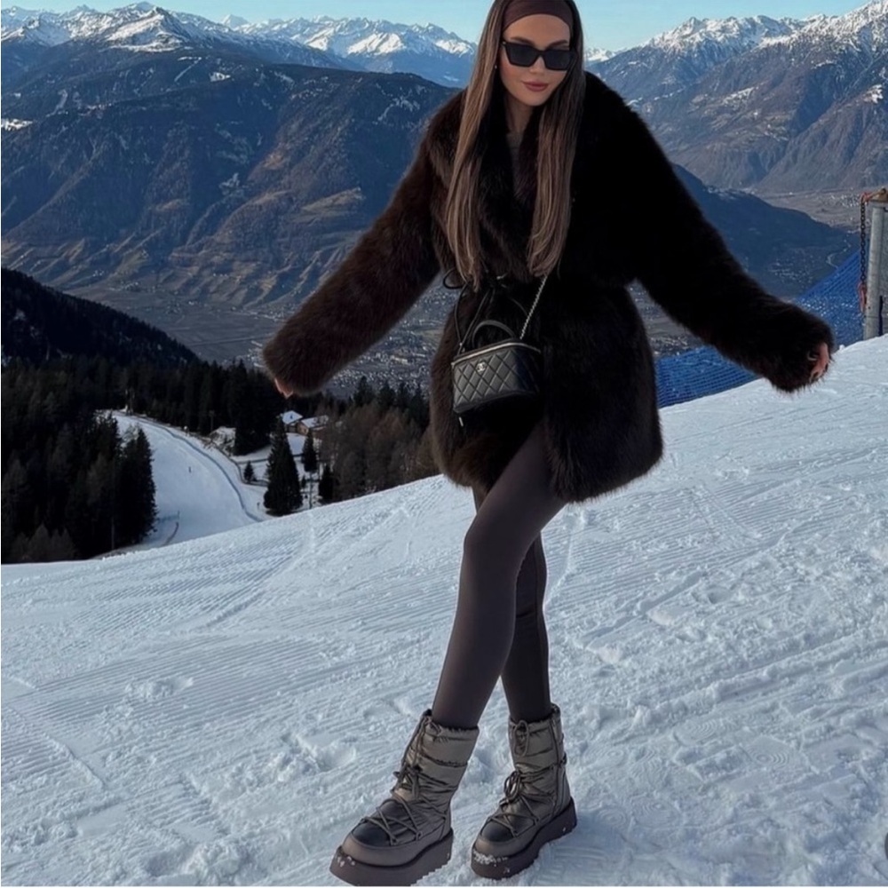 Stylish Zara  Fur Coat